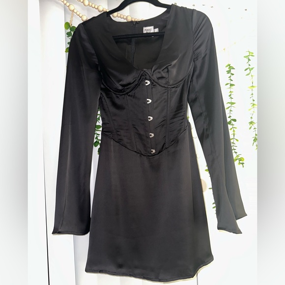 NWOT Princess Polly Gael Long Sleeve Mini Dress - Picture 5 of 6